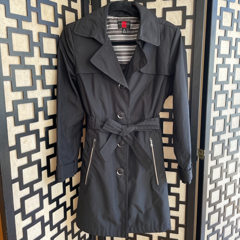 Black Rain Coat